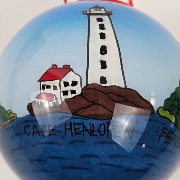 The Beachcombers Ornament Lighthouses Of The Eastern Shore Hand Painted Vintage - Picture 4 of 10